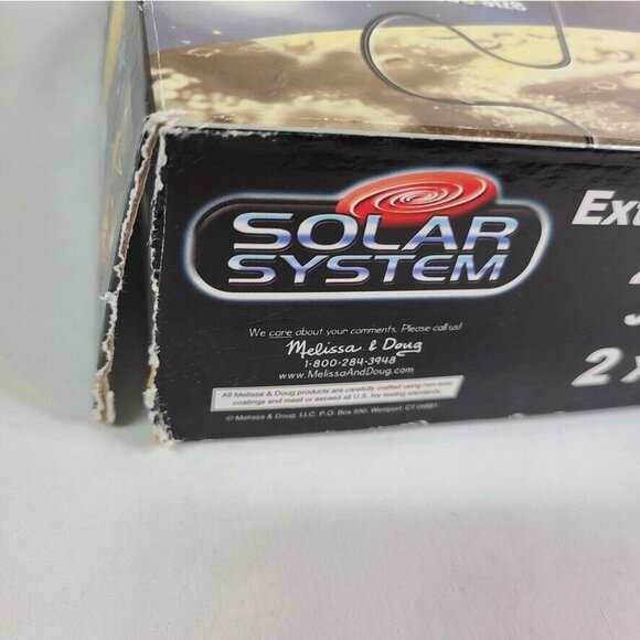 Melissa and Doug Solar System Floor Puzzle 48 Jumbo Pieces 24" x 36" Box - Picture 3 of 6